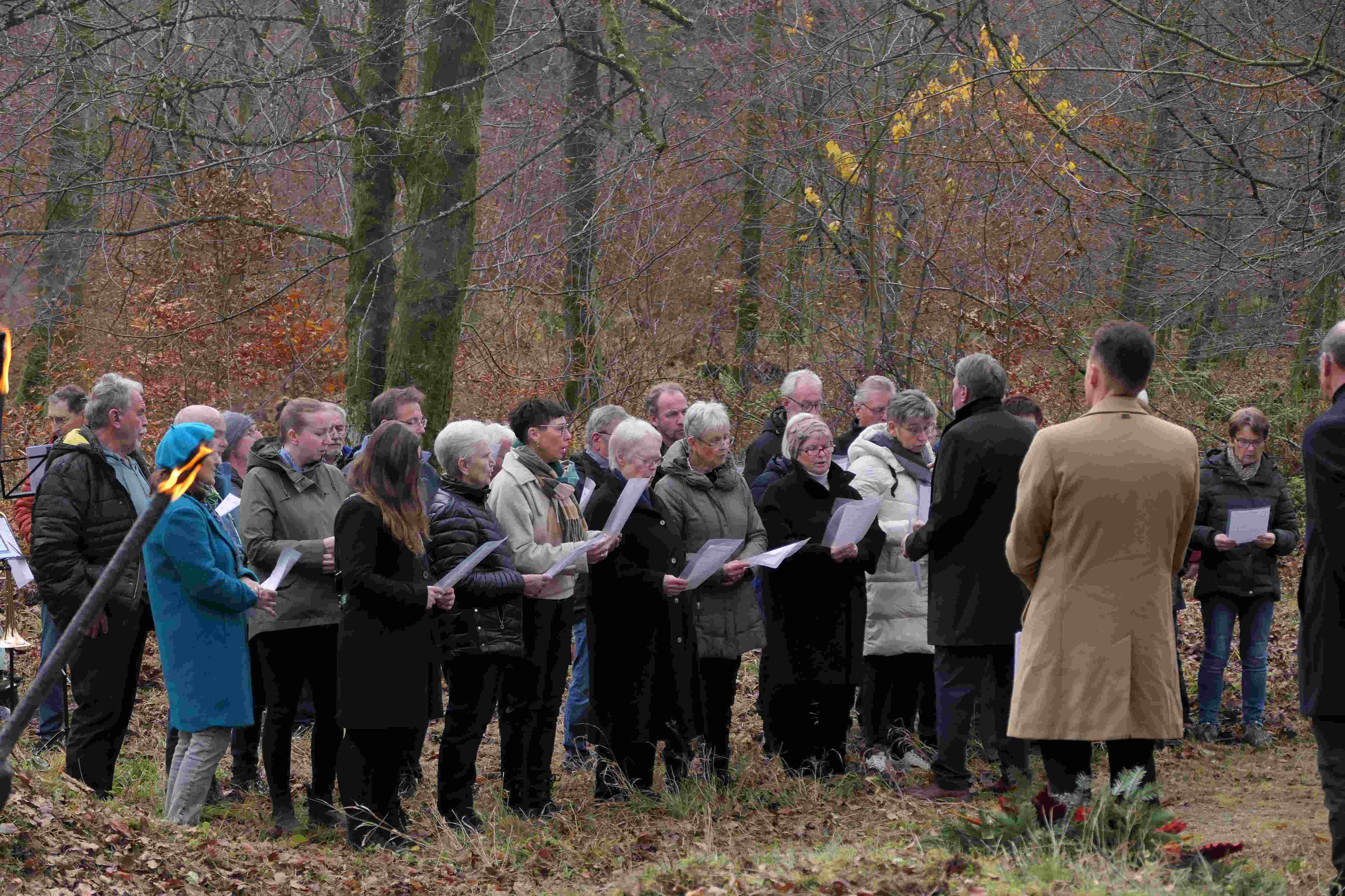 Der Gesangverein Frohsinn Buch unterst&uuml;ützt die Feier